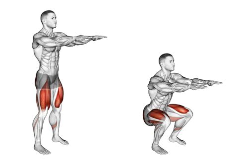 Verschillende squat variaties