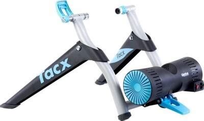 Afbeelding van een fiets die is aangesloten op de Tacx Genius T2021 hometrainer