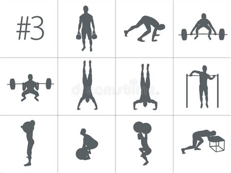 Mensen die CrossFit oefeningen doen