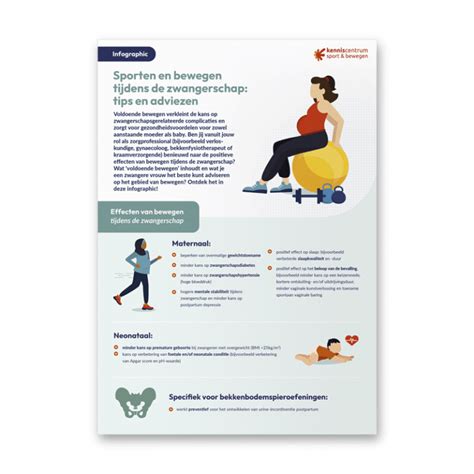 Infographic: Voordelen van sporten tijdens de zwangerschap