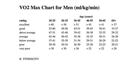 Schema van een VO2 max test