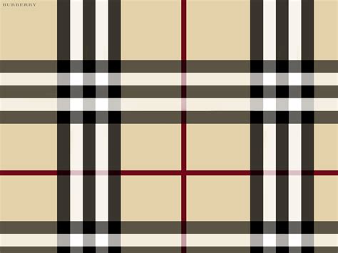 Burberry tartan print