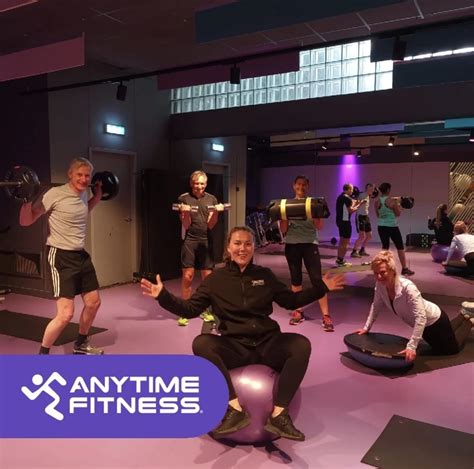 Groepsles bij Anytime Fitness