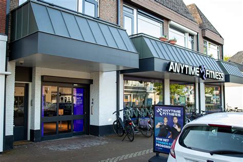 Kaart met locaties van Anytime Fitness Vaassen en Epe