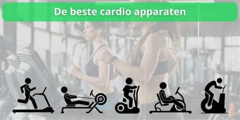 Verschillende soorten cardio-apparatuur in een fitnessruimte