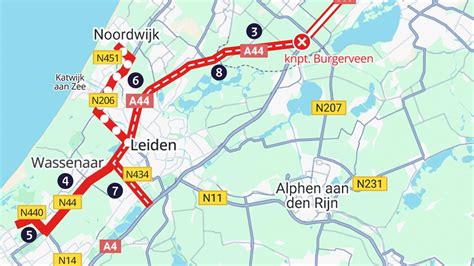 Routekaart met de locatie van het bedrijf en nabijgelegen snelwegen