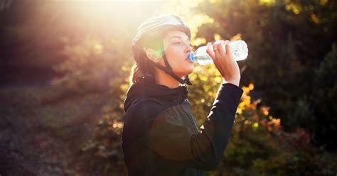 water drinken tijdens sporten