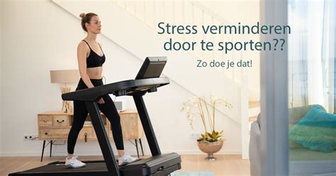 stress verminderen door sport