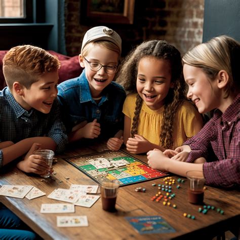 Groep die een spel speelt met post-its