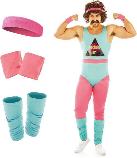 Klassieke jaren '80 aerobics kleding