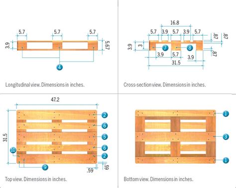 Europallet afmetingen en kenmerken