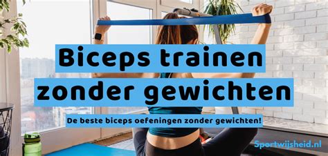 Oefeningen voor biceps herstel
