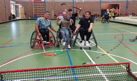 Illustratie van diverse sportactiviteiten voor mensen met een beperking