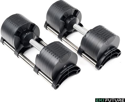 Verschillende typen verstelbare dumbbells