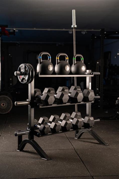 Dumbbell rack voor veilige opslag