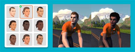 Avatar personalisatie in Zwift