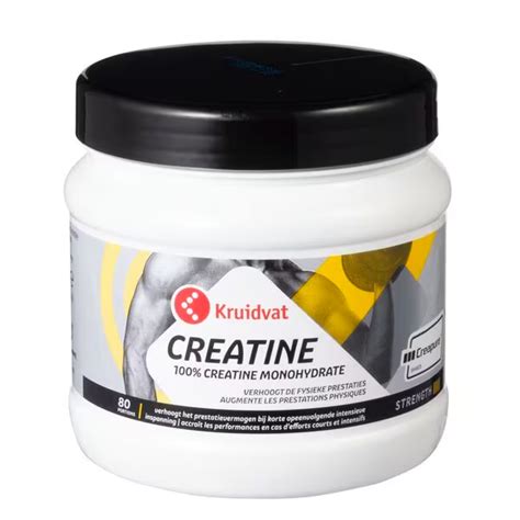 Pot met Kruidvat Creatine poeder