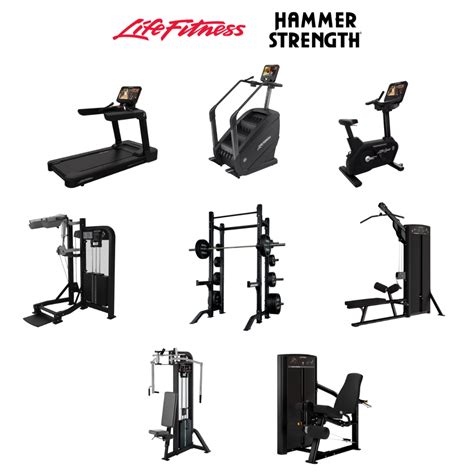 Nieuwe fitnessapparatuur van Hammer Strength en Life Fitness