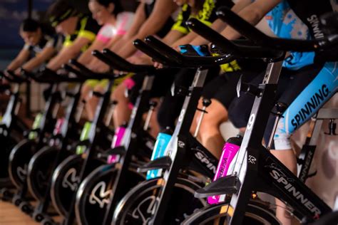 Groepsles spinning
