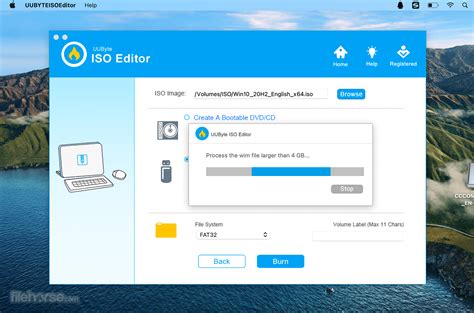 Schermopname van UUByte ISO Editor