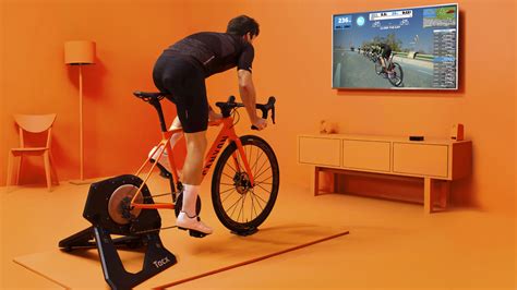 Zwift virtuele fietsomgeving