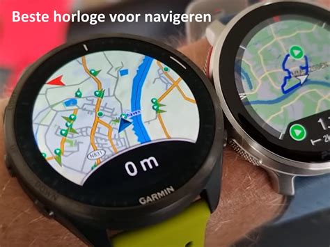 Vergelijking van GPS-gegevens van horloge en telefoon