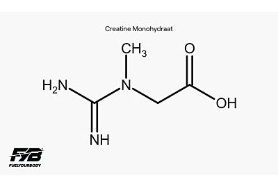 Creatine monohydraat structuur