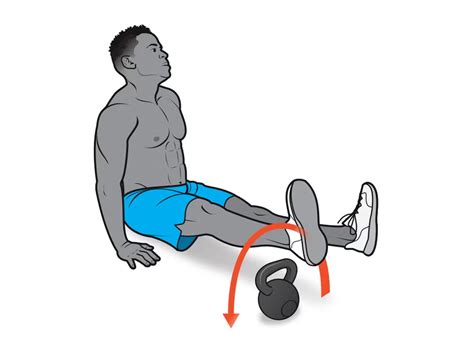 Illustratie van de Hip Lift oefening