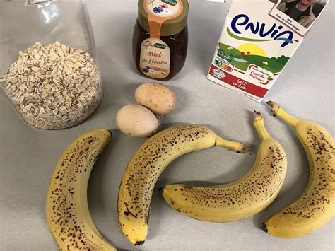 Ingrediënten voor havermout pannenkoeken