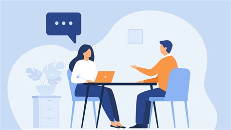 Illustratie van een leefstijlcoach die een gesprek voert met een cliënt