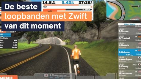 Connectiviteitsschema van loopband met smartphone en Zwift app