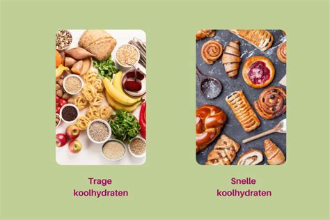 Verschil tussen snelle en langzame koolhydraten