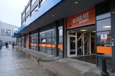 Plattegrond Basic-Fit Distelweg met zones