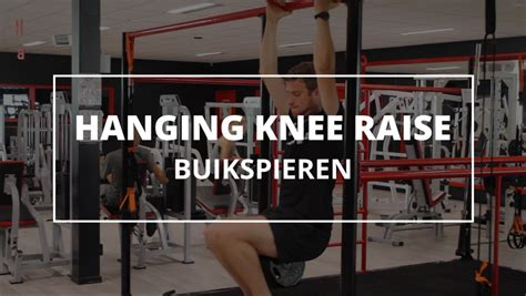Verschillende variaties van de knee raise oefening