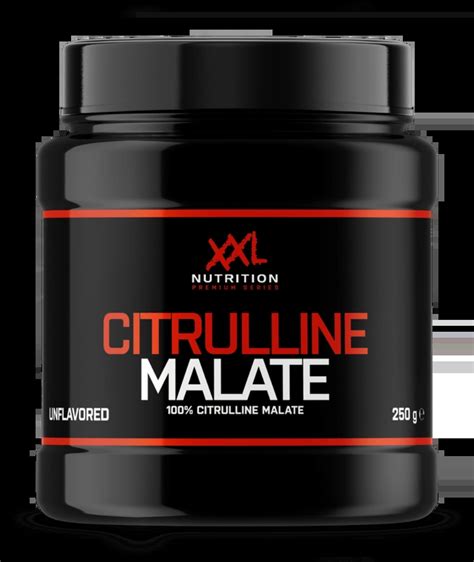 Tabel met aanbevolen doseringen citrulline malaat