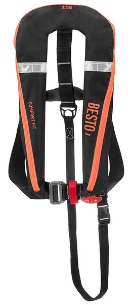 Kleuren van het Besto Comfort Fit 165N reddingsvest
