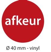 auto met rode afkeur sticker