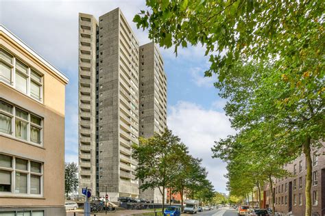 Uitzicht op de KNSM-laan in Amsterdam