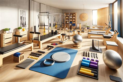 Verschillende Pilates apparaten