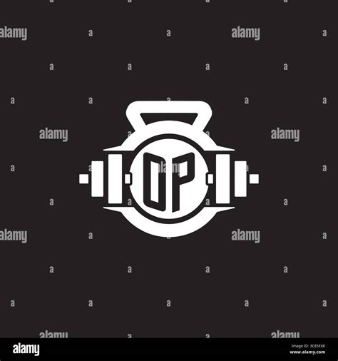 Logo op Dumbbell