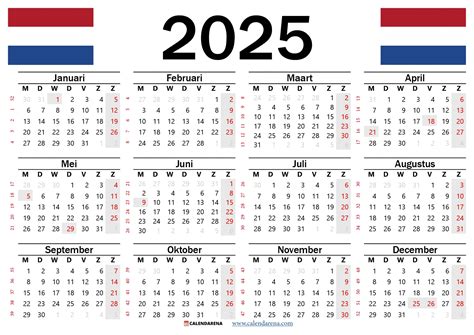 Kalender met de datum 1 april 2025 gemarkeerd