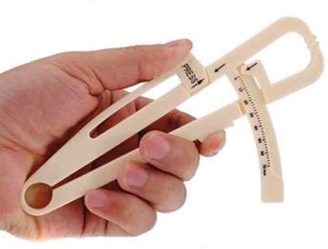 Huidplooimeting met caliper
