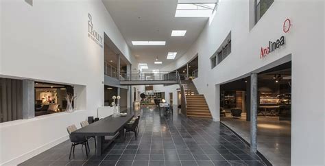 Interieur van een fitnesswinkel showroom