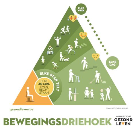 Schema van een gezonde levensstijl met voeding en beweging