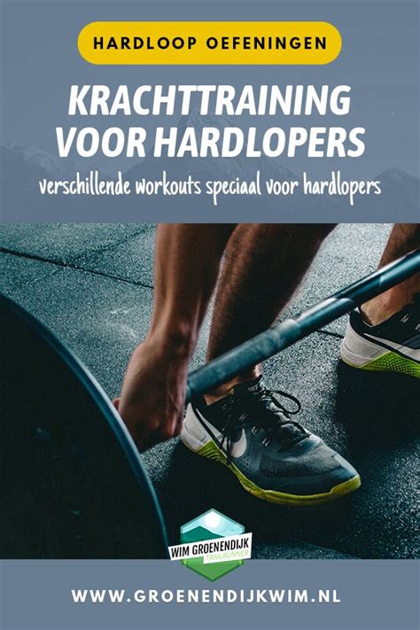 Schema met voordelen van krachttraining voor hardlopers