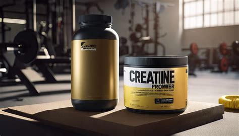 Spieren die zwellen door creatine inname