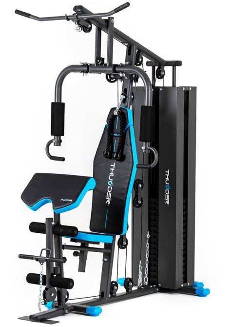Fitnessapparaat met dumbbells