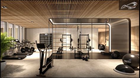 interieur sportschool met wellness