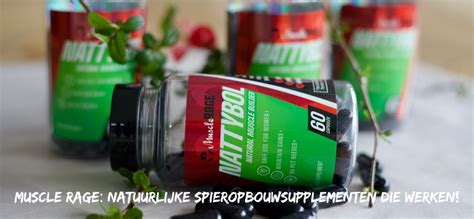 Samenstelling van spieropbouwsupplementen