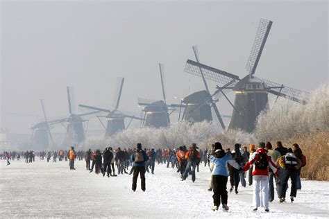 Schaatsen op natuurijs in Nederland